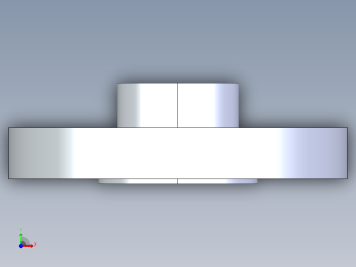 聚氯乙烯配件26-Sch80_Flange Vanstone_SOC_854-007_0.75in前视缩略图