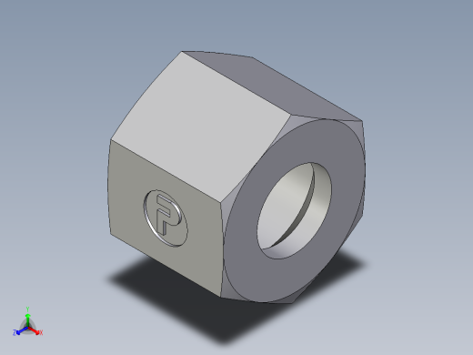 卡套式工业通用硬管接头EO_Nut_EO_24__Cone_end_M10LCFX