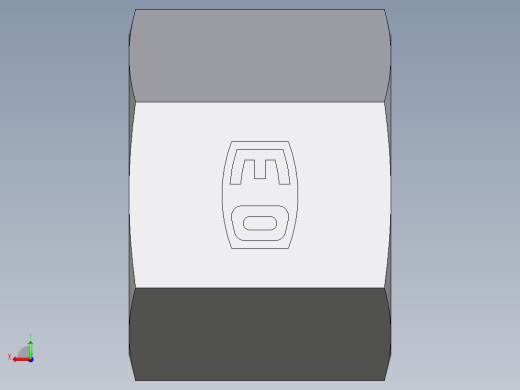 卡套式工业通用硬管接头EO_Nut_EO_24__Cone_end_M10LCFX后视缩略图