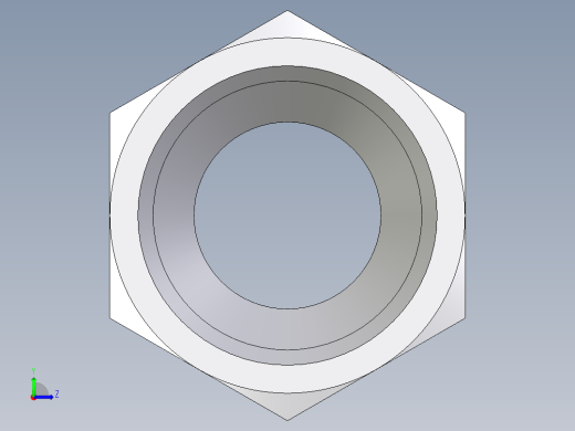 卡套式工业通用硬管接头EO_Nut_EO_24__Cone_end_M10LCFX左视缩略图