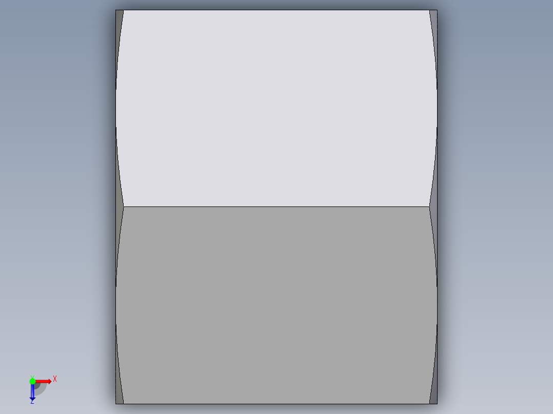 卡套式工业通用硬管接头EO_Nut_EO_24__Cone_end_M10LCFX俯视图