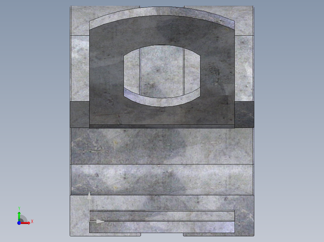 CL-9软管夹前视图