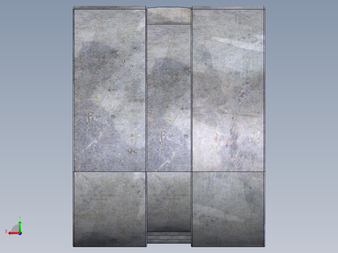 CL-9软管夹后视图