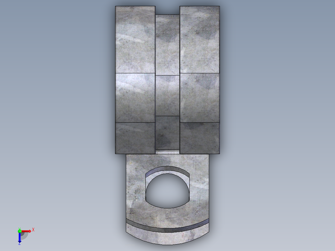 CL-9软管夹俯视图