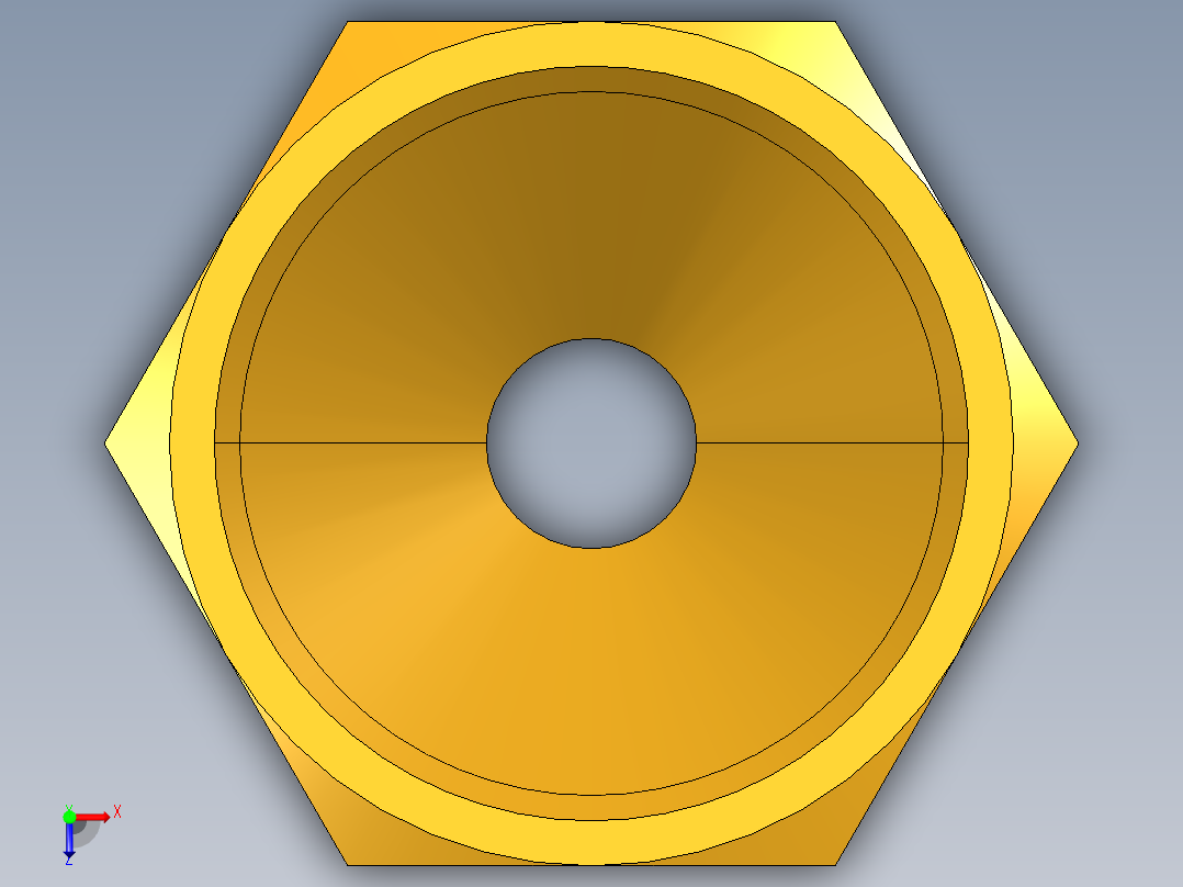 倒齿式工业管接头Hose Barb to Swivel 45Deg Female Flare 146HBLFSV-4-6俯视图