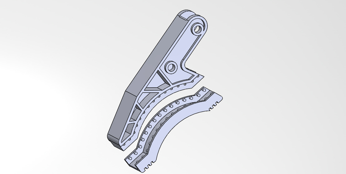 可以3D打印的机器人抓手末端执行器