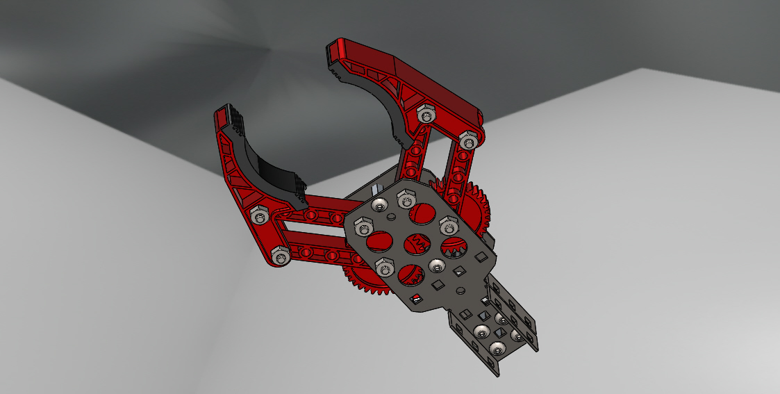 可以3D打印的机器人抓手末端执行器