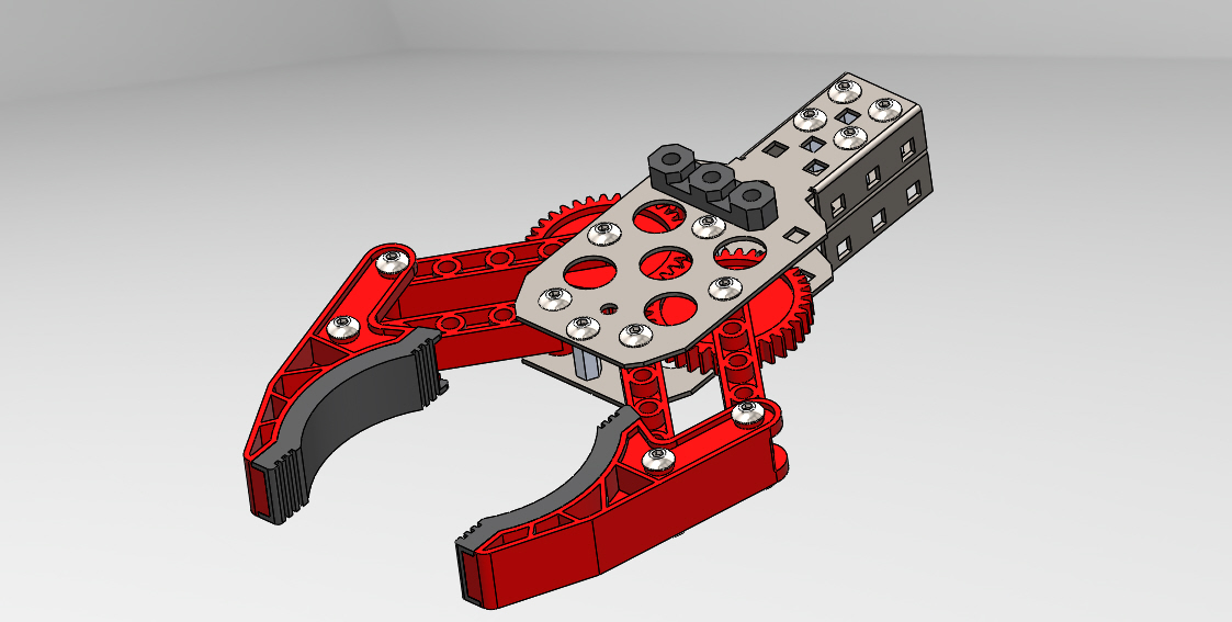 可以3D打印的机器人抓手末端执行器