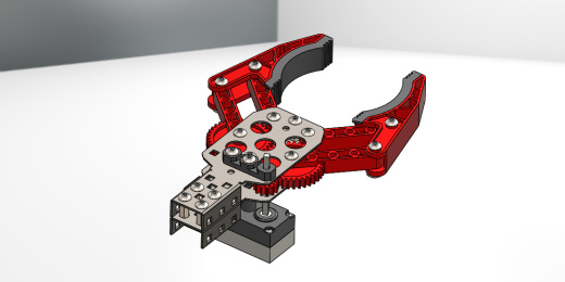 可以3D打印的机器人抓手末端执行器缩略图