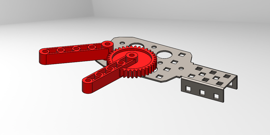 可以3D打印的机器人抓手末端执行器