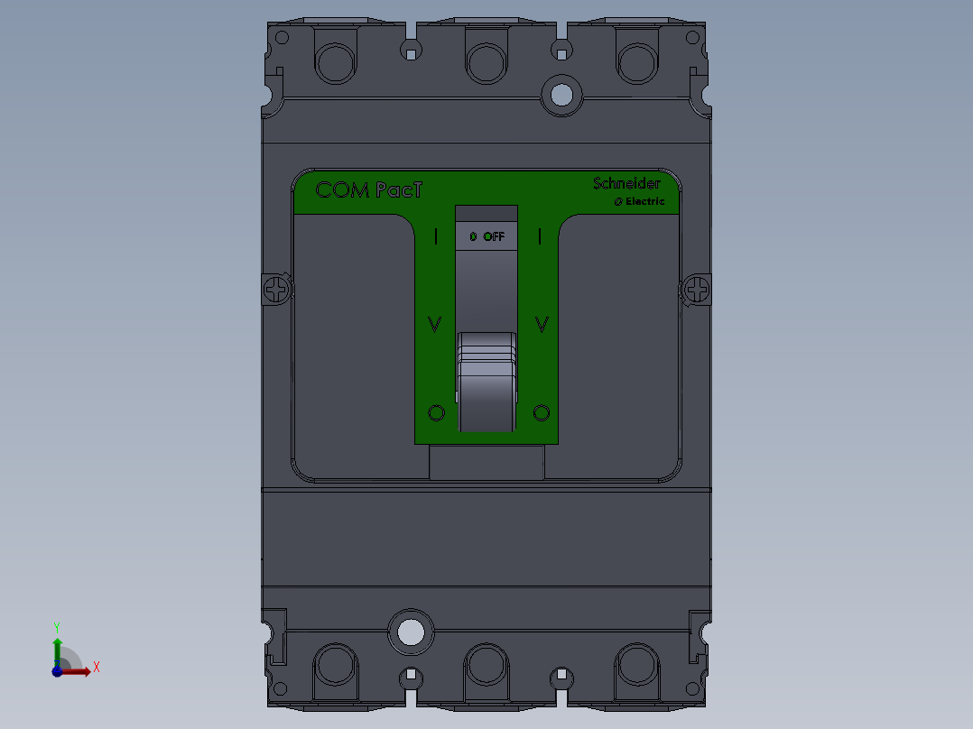 施耐德 断路器==1003762==20前视图