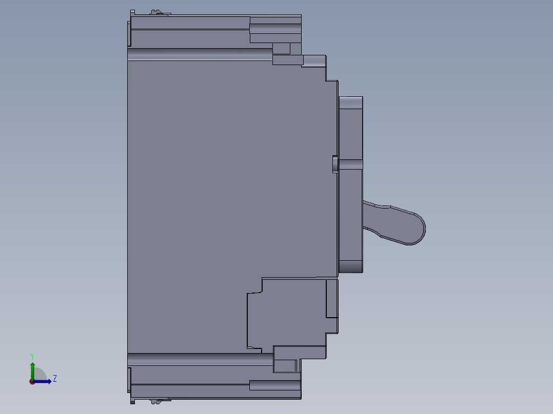 施耐德 断路器==1003762==20左视图