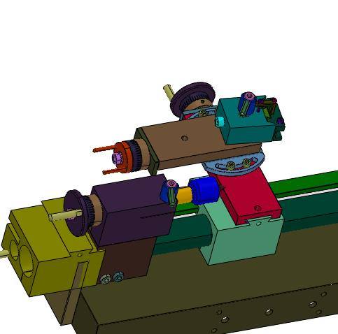 带刀架标手动普通卧式机床缩略图