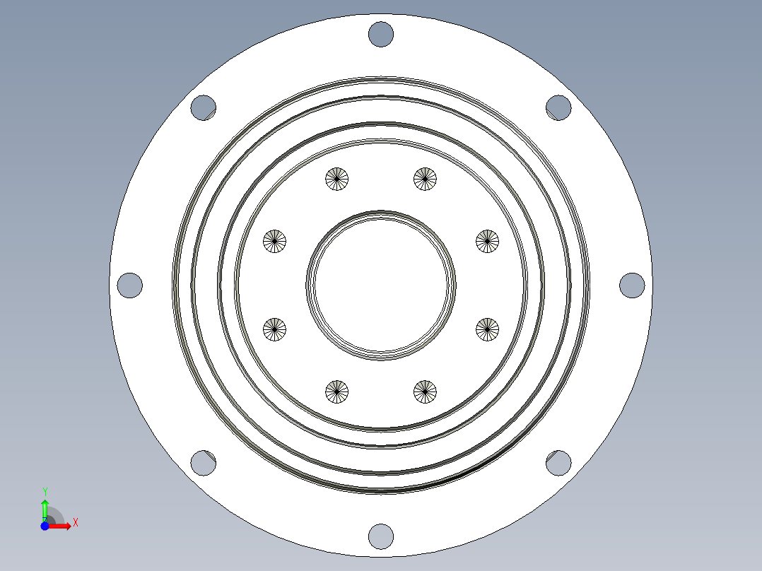 多摩川行星减速机TD-090-L1-19DC19前视图
