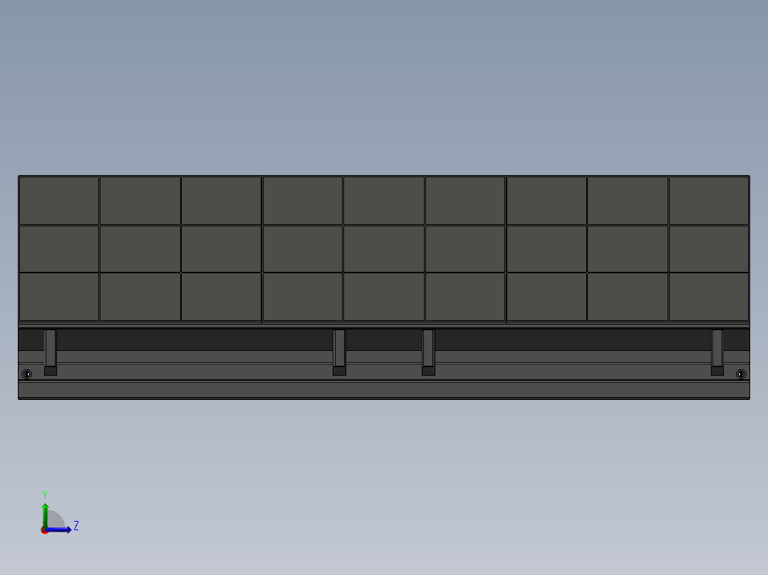 XT-600BQX 汽车轮胎清洗机左视图
