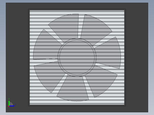 风机散热左视缩略图