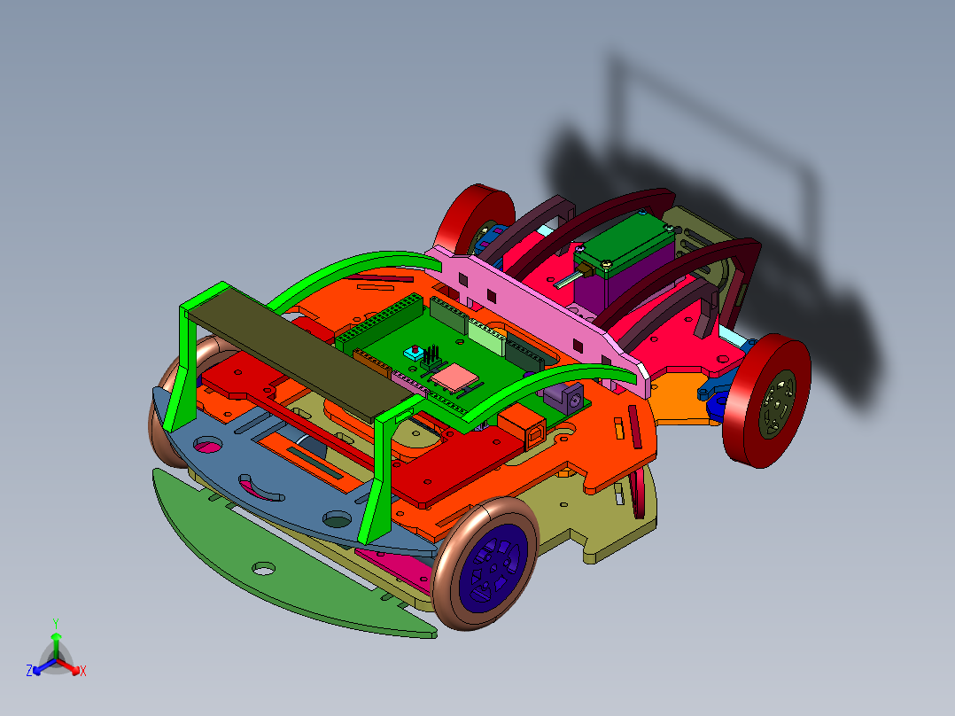 工程智能驱动小车