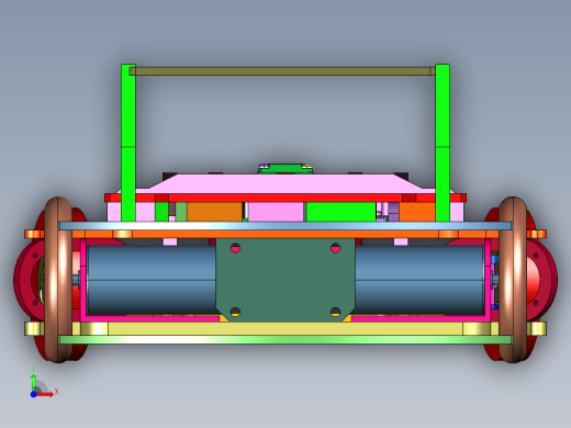 工程智能驱动小车前视缩略图