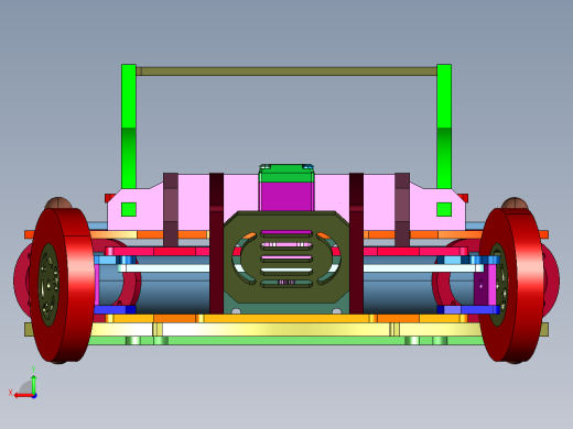 工程智能驱动小车后视缩略图