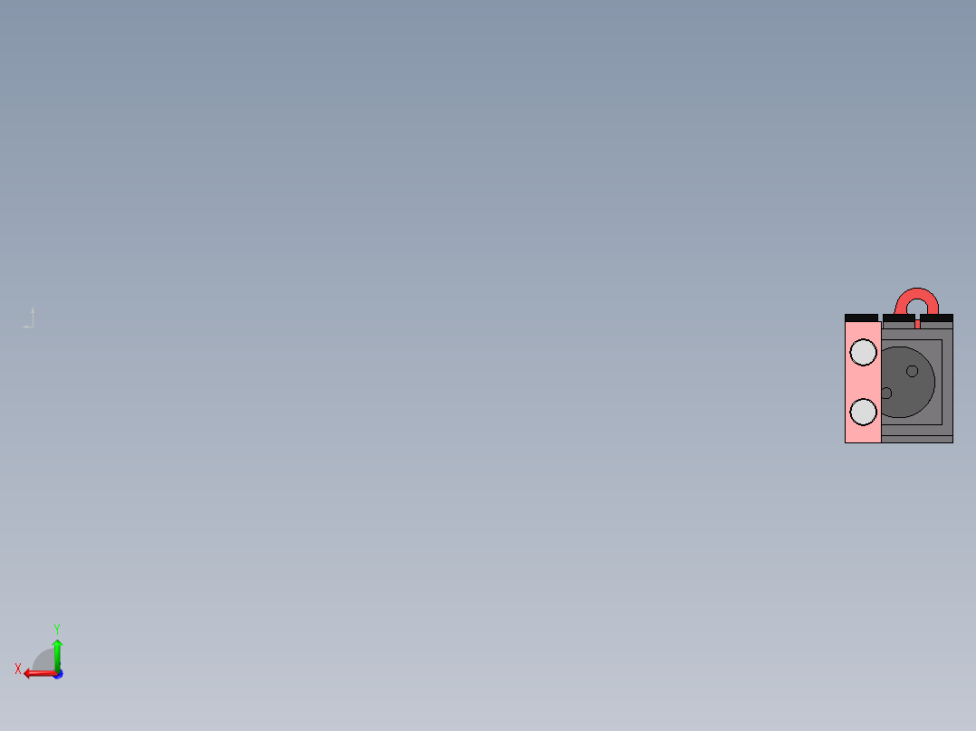 自复位按钮（不带灯）YW1B-M1E10Y（24V黄）后视图