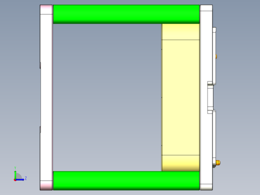 FONE-D-CNC3笔记本CNC工装夹具三维模型-1114左视缩略图