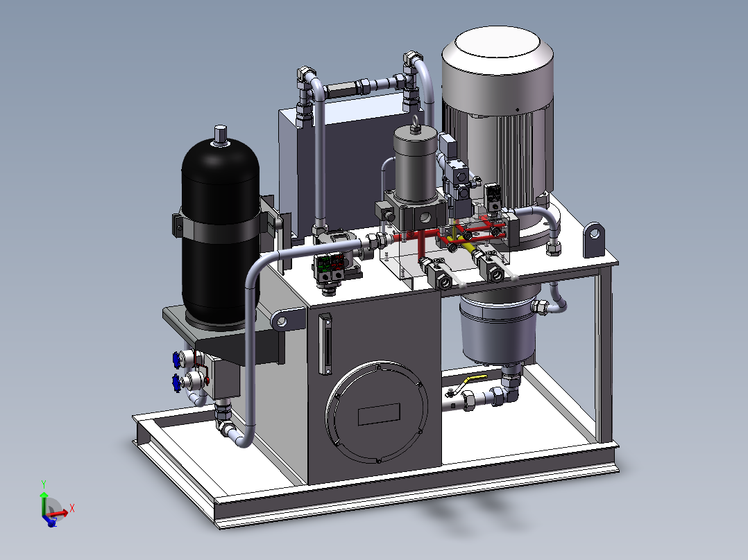 试验台设备液压站