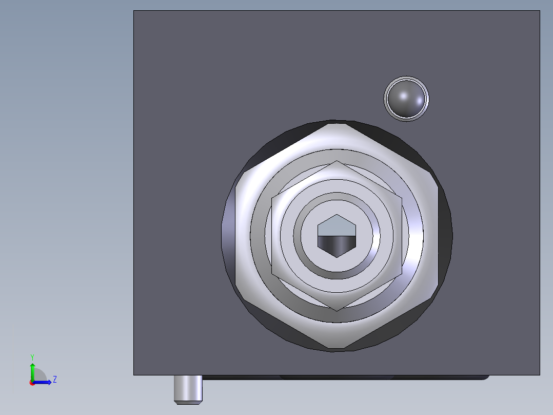 Continental Hydraulics-265602液压元件左视图