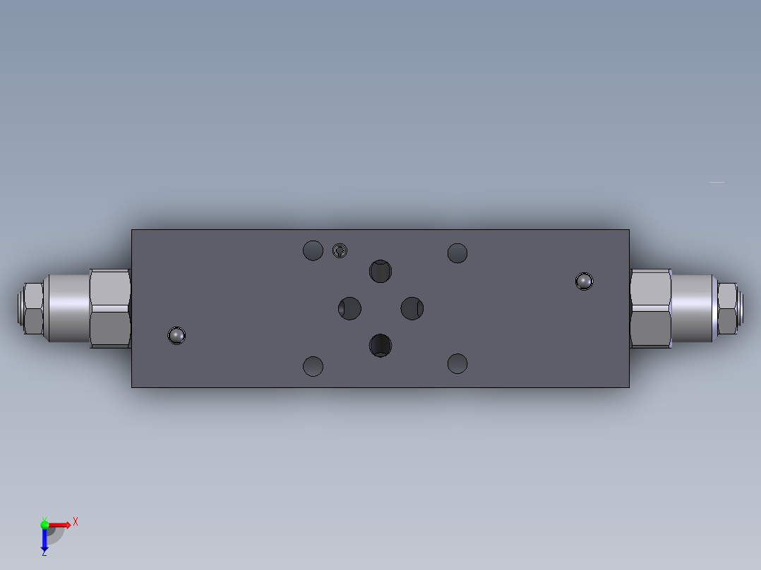 Continental Hydraulics-265602液压元件俯视图