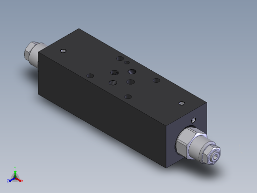 Continental Hydraulics-265602液压元件正等轴测缩略图