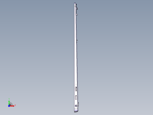 笔记本C壳铣侧孔程序模型前视缩略图