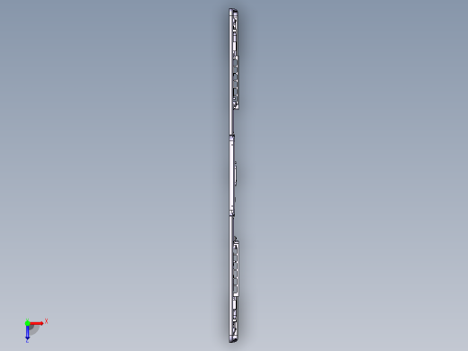 笔记本C壳铣侧孔程序模型俯视缩略图