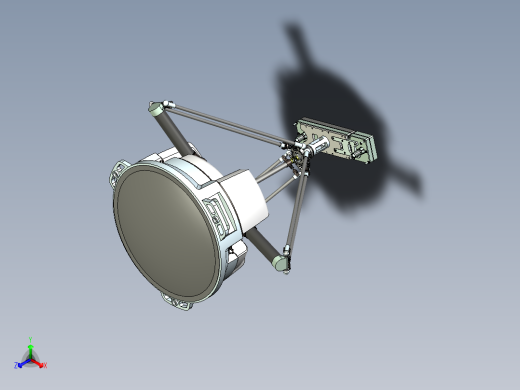 并联六自由度机器人与海绵吸盘夹具设计
