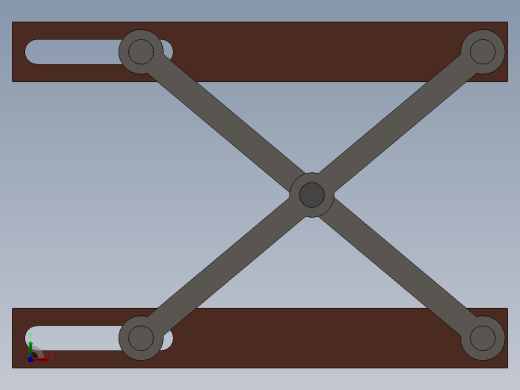 折叠桌前视缩略图