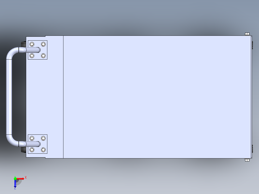 剪叉式升降机 、升降机(4)俯视图