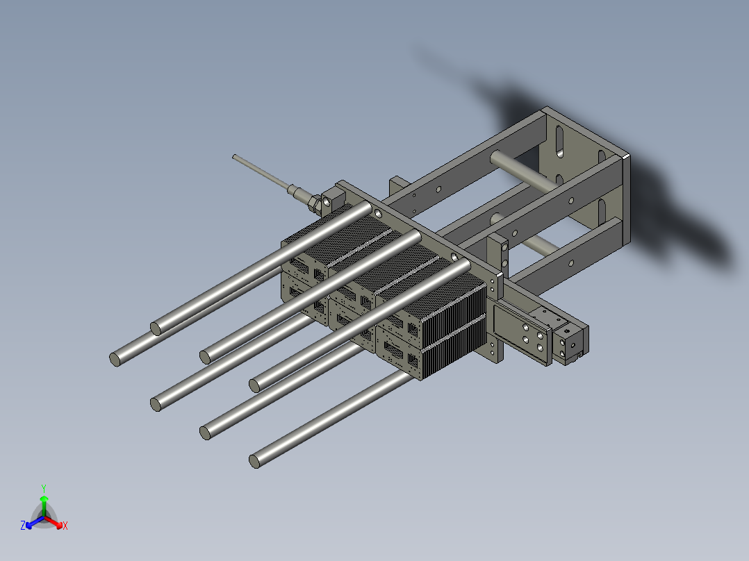 插件机PCB上料部件