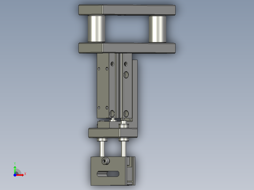 大铝件涂胶装置新前视图