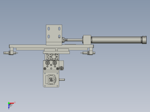 转轴后上料部件俯视缩略图