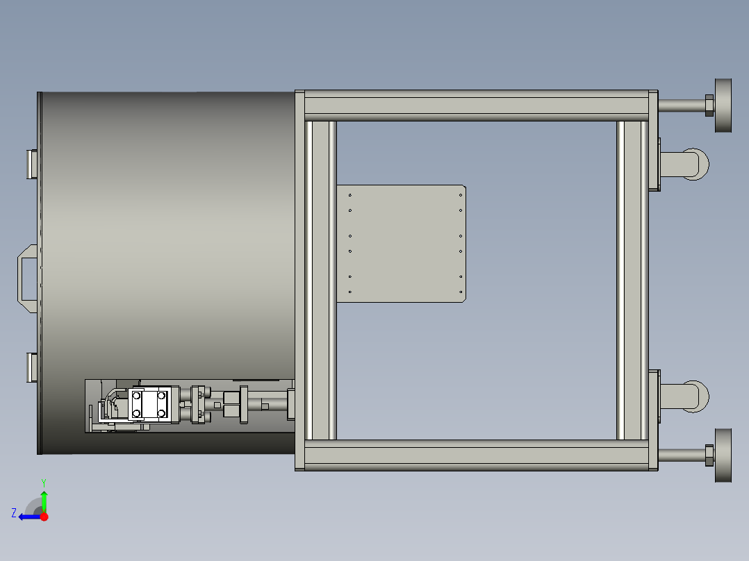 FPE07189-500-P00-板簧供料系统右视图