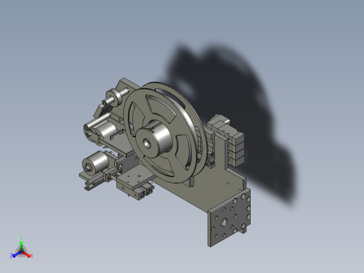 剥胶机构吊装-----