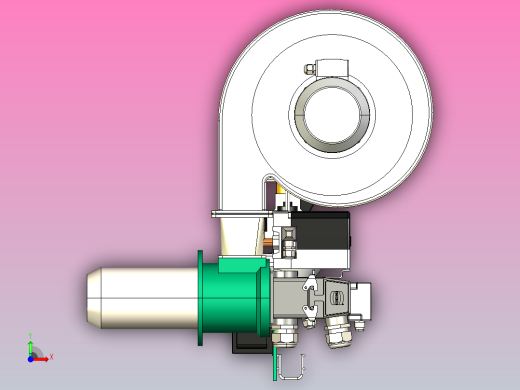 热空气燃烧器前视缩略图
