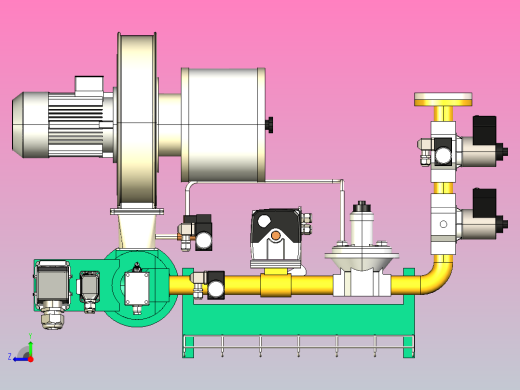 热空气燃烧器右视缩略图