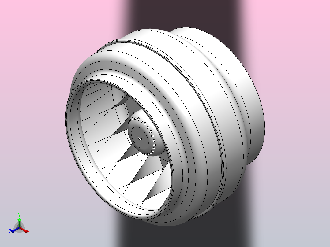 EK315M╱H 230╱50Hz 圆形管道风机[EK315M]主视图