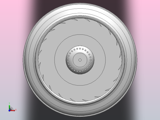 EK315M╱H 230╱50Hz 圆形管道风机[EK315M]前视缩略图