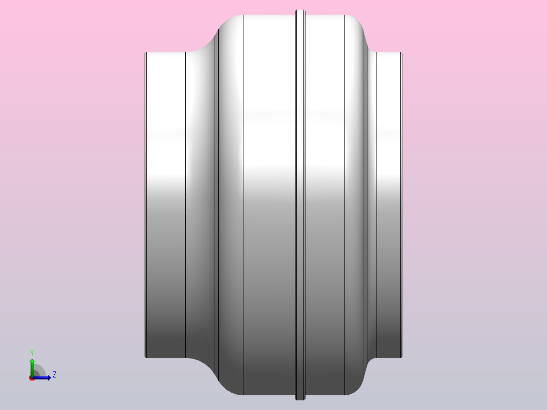 EK315M╱H 230╱50Hz 圆形管道风机[EK315M]左视图