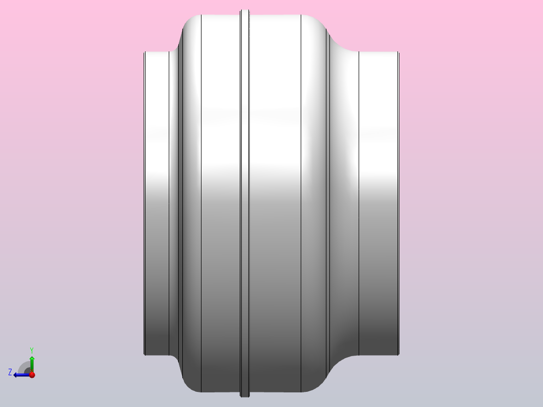 EK315M╱H 230╱50Hz 圆形管道风机[EK315M]右视图