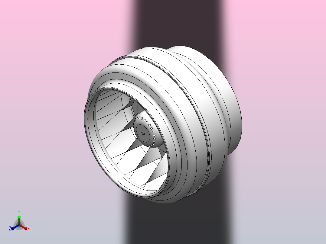 EK315M╱H 230╱50Hz 圆形管道风机[EK315M]正等轴测图