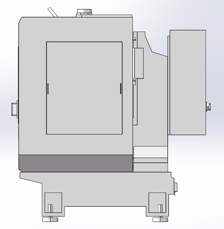 机床BROTHER-S500X1数码模型