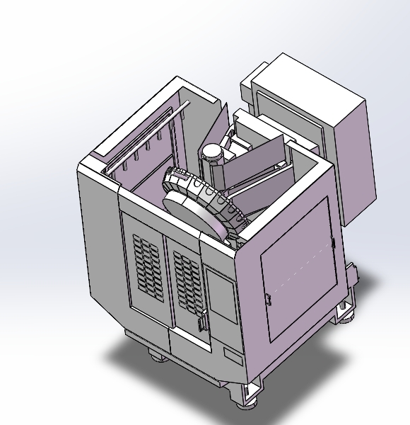 机床BROTHER-S500X1数码模型