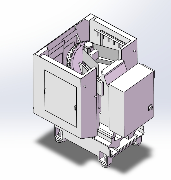 机床BROTHER-S500X1数码模型