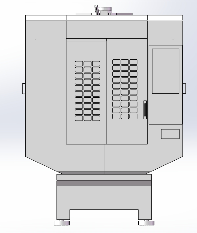 机床BROTHER-S500X1数码模型